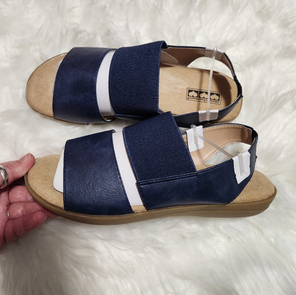 American Sweetheart/ Blue Sandals